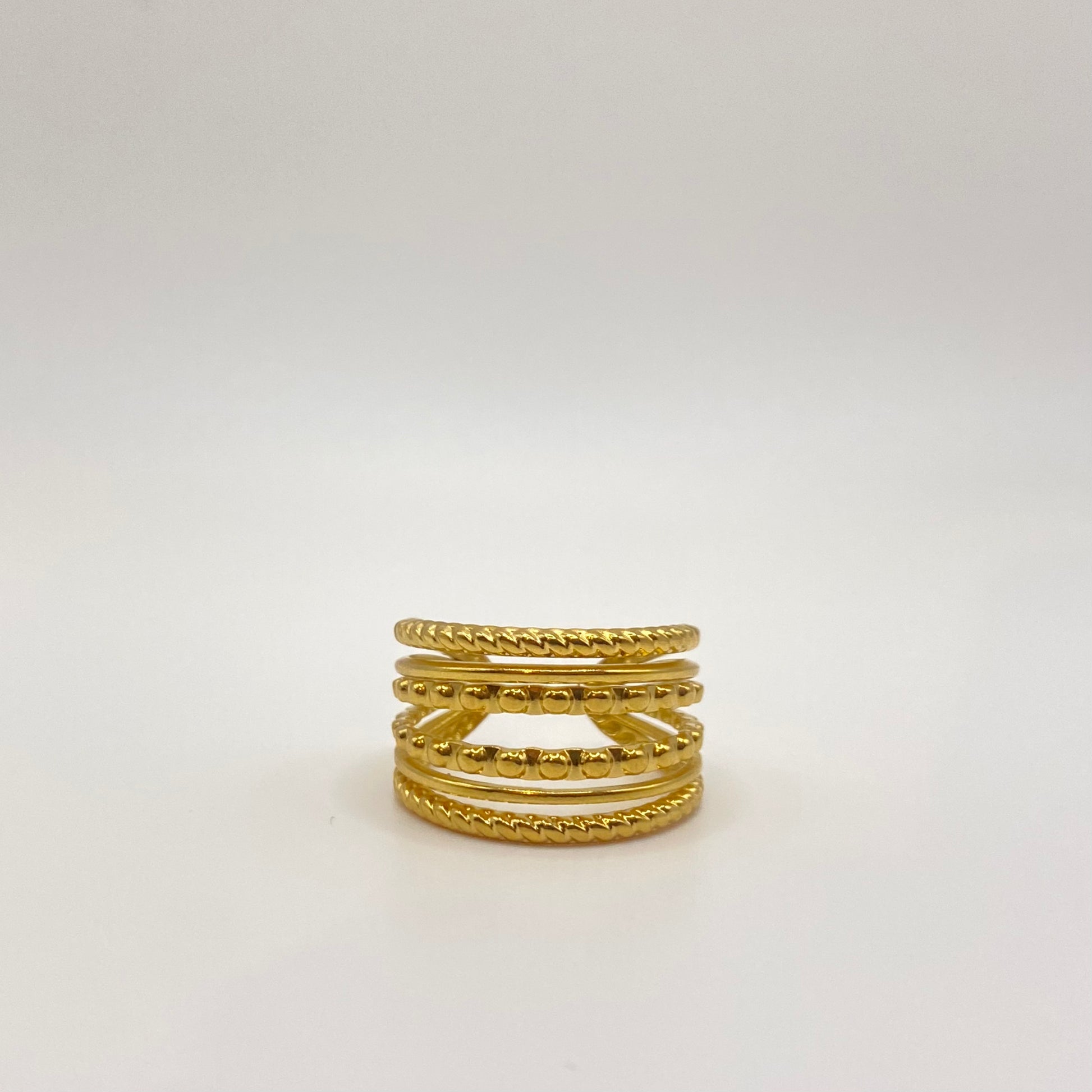 Spiral Stripe Ring