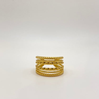 Spiral Stripe Ring